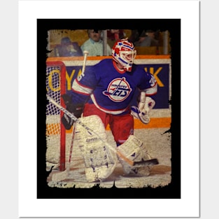 Nikolai Khabibulin, 1994 in Winnipeg Jets (3.22 GAA) Posters and Art